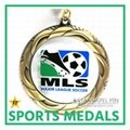 Custom Olympic Gold Silver Bronze Honor Blank Medals  1