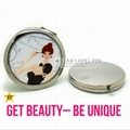 Personalized Stainless Steel Cosmetic Pocket Mirror 3