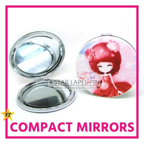Personalized Stainless Steel Cosmetic Pocket Mirror 5