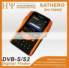 SATHERO SH-700HD DVB-S/S2 Digital Satellite Finder Meter