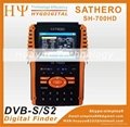 SATHERO SH-700HD DVB-S/S2 Digital Satellite Finder Meter