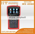 satellite finder meter satlink ws-6966  finder HD SpectrumMER 