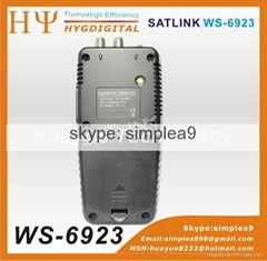 Satlink WS-6923 2.1 inch LCD display FTA C&KU Band DVB-S digital satellite finde