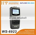 Satlink WS-6923 2.1 inch LCD display FTA C&KU Band DVB-S digital satellite finde 3