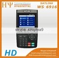 Satlink WS-6916 DVB-S/S2 HD Satellite Finder with MPEG-2/MPEG-4 compliant and ba 2