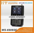 Satlink WS-6908SE Digital Satellite Finder Support KB-LIGHT&BACKLIGHT WS6908SE S 3