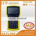Satlink ws6932 HD mpeg4 DVB-S2 meter satellite ws 6932 HD Analyzer Satellite Sig 3