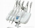 CE approved Dental chair KJ-916 with top-mounted tool tray   2