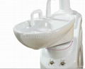 CE approved Dental chair KJ-916 with top-mounted tool tray   3