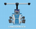 3D四轮定位仪蓝爵x70