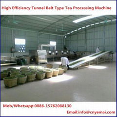 Tunnel Conveyor Microwave Tea Dryer