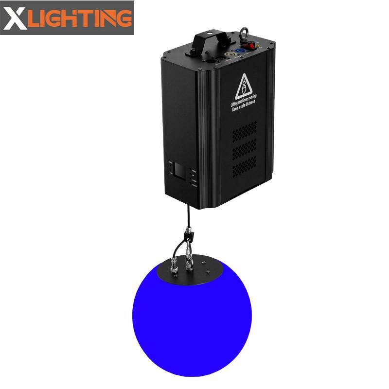 high speed dmx winch led rgbw kinetic system Sphere kinetic lights for club  4