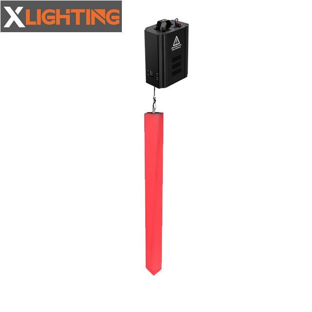 stage kinetic motor colorful led lifting ball kinetic lights led column tube
