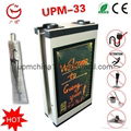 LED screen advertising umbrella packing machine with writing board 5