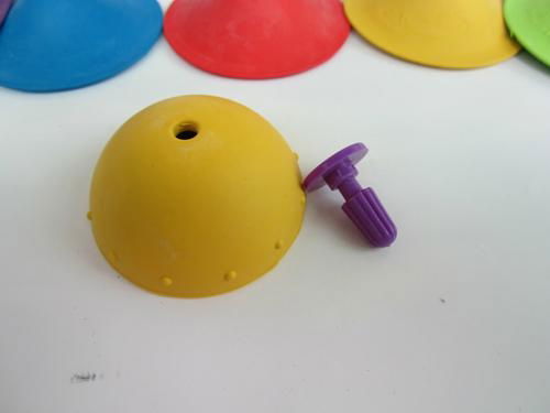 hip hop pops, jumping disc, half rubber bouncing ball 2