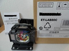 Original Projector Lamp ETLAB80 For Panasonic PTLB75  PTLB78