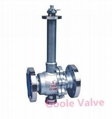 Flange connection Cryogenic ball valve