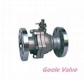 Side entry type stainless steel floating ball valve