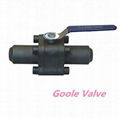 Manual Carbon steel butt welded ball valve