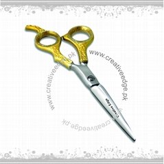 Brand New Offset Professional Hairdressing Scissors Barber Salon Shears GOLD