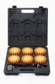 6pack LED Roadside Flares Case kit super Flashing Rotating led beacon Flare Ligh 2