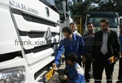 Faraz Sahand truck parts for Iran market
