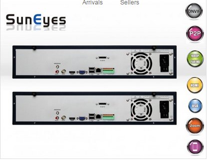 16ch or 36ch Professional NVR Project High Quality 720P or 1080P Network 3