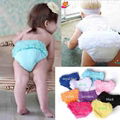 hot sale adorable style infant girl's ruffle petti diaper baby ruffle  bloomers 1
