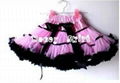 Hot sale popular style ballet girls ribbon tutu dress and petticoat  4