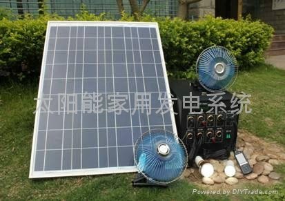10W太陽能發電系統