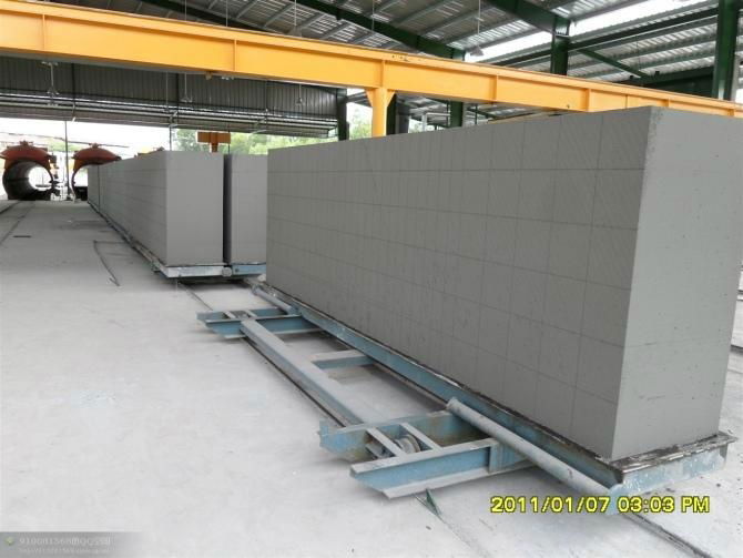 aerated concrete block machine or sand (fly ash) AAC block machine 2