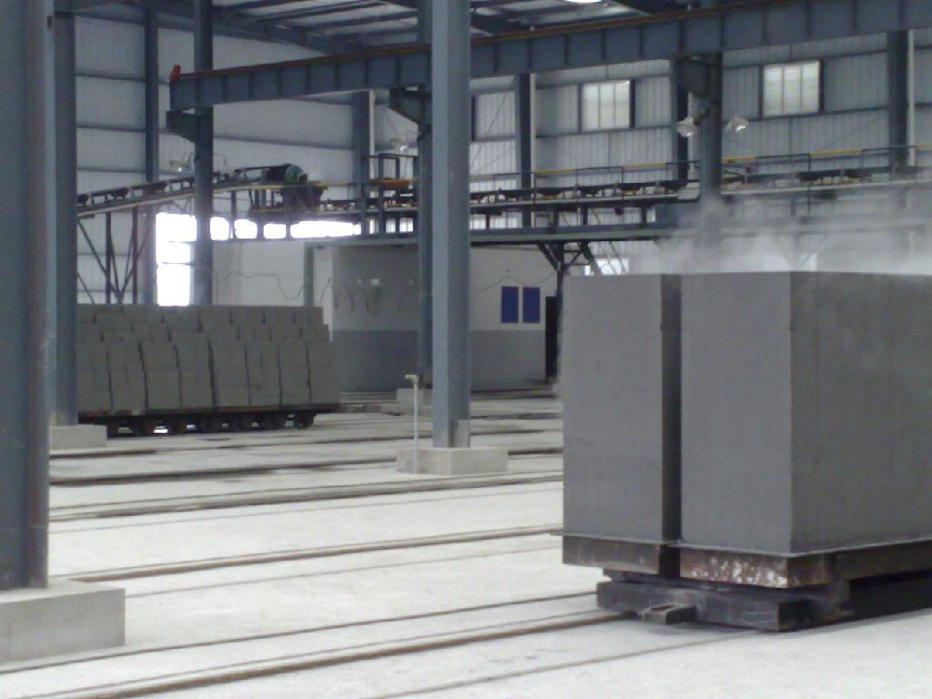 aerated concrete block machine or sand (fly ash) AAC block machine 5