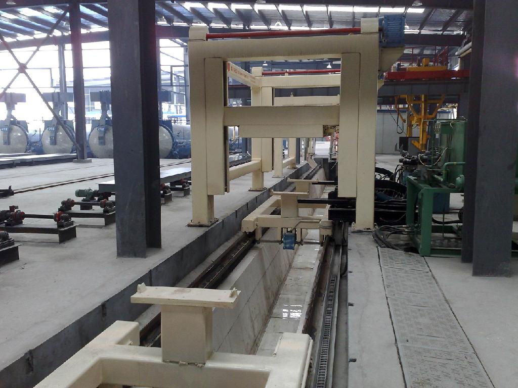 AAC concrete block making machinery or AAC concrete block machine(300000 cubic)