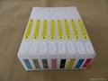 Refillable ink cartridge for Epson 7880 9880