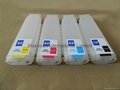 Refillable ink cartridge for HP designjet 500 800