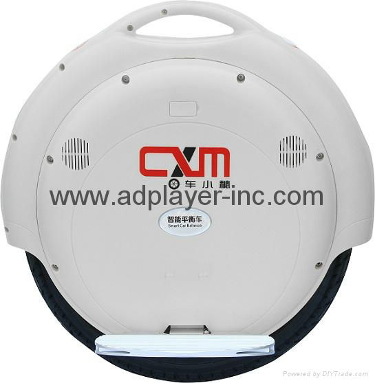 CXM A8 Self-balanced Electric Unicycle 4400mAh 264WH with USB Port LED light 3