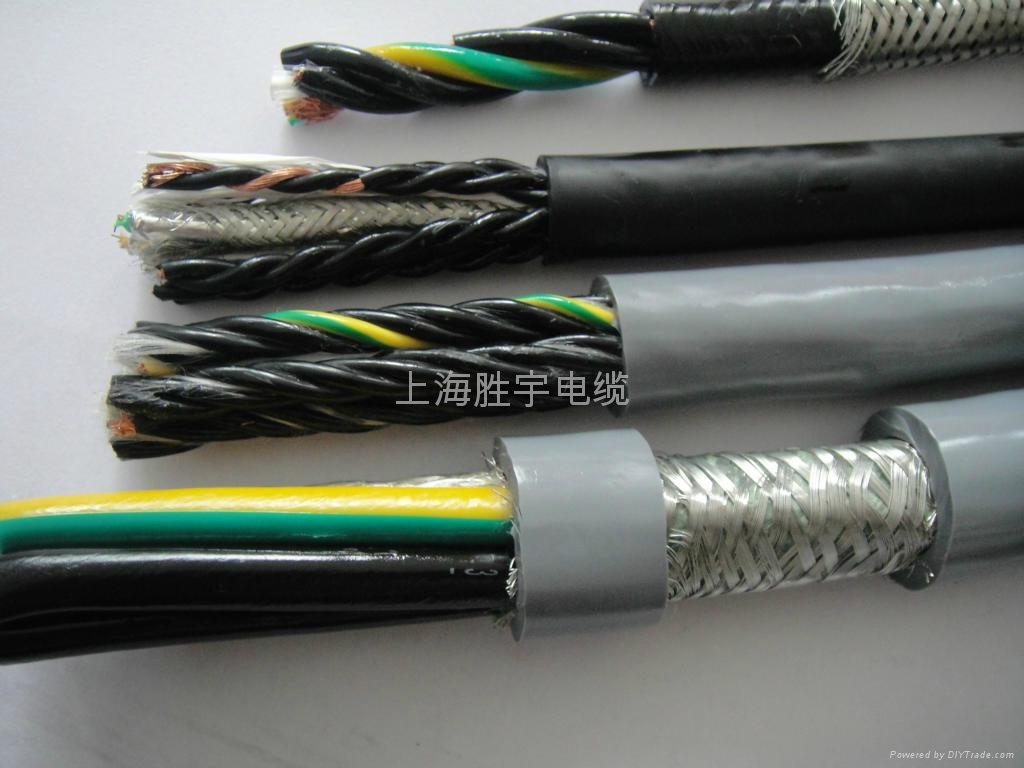 抗拉耐磨屏蔽拖链电缆 4