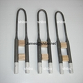 U shape MoSi2 heating elements for furnaces 2