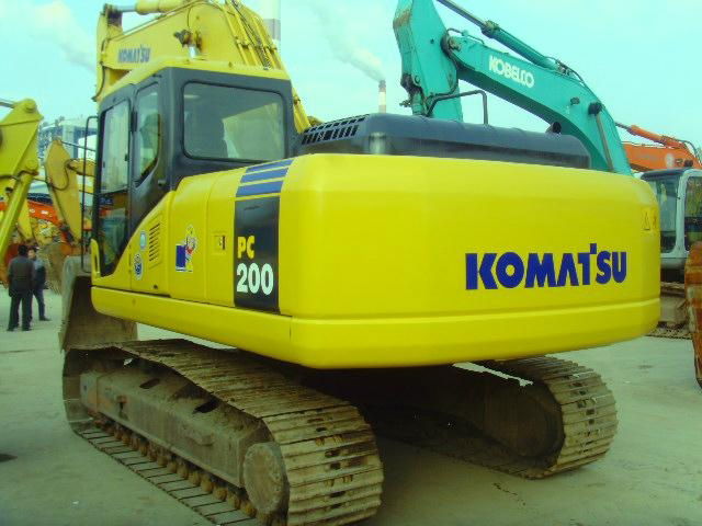 Used Komatsu PC200-7 Excavator  2