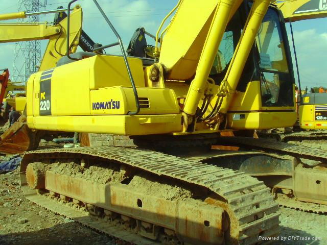 Used Komatsu Excavator PC220-7 3