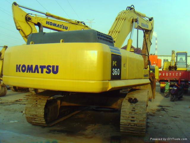 Used Japan Komatsu PC360-7 Excavator 2