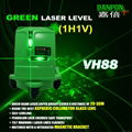 SHANGHAI JIABEI CROSS LINE  GREEN BEAM LASER LEVEL(1V1H)