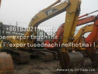 Used Japan CAT320C 320B 320D excavator sale in China 2