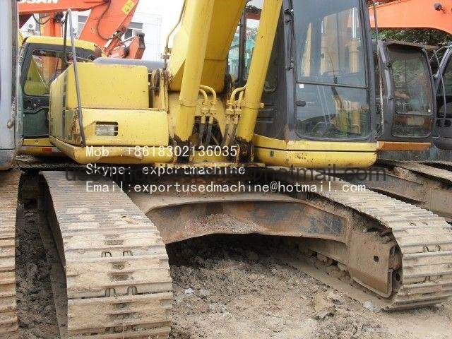 Used Excavator KOMATSU PC200-6 PC200-5 Good Condition