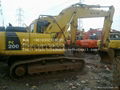 Used Excavator KOMATSU PC200-6 PC200-5 Good Condition 2