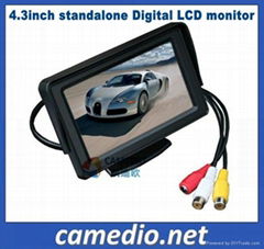 High quality 4.3inch digital rear view  car LCD  monitor 