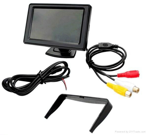 High quality 4.3inch digital rear view  car LCD  monitor  3