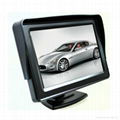 High quality 4.3inch digital rear view  car LCD  monitor  4