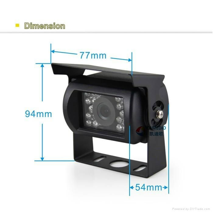 waterproof night vision bus camera for rear view/side view  CMOS/CCD 4