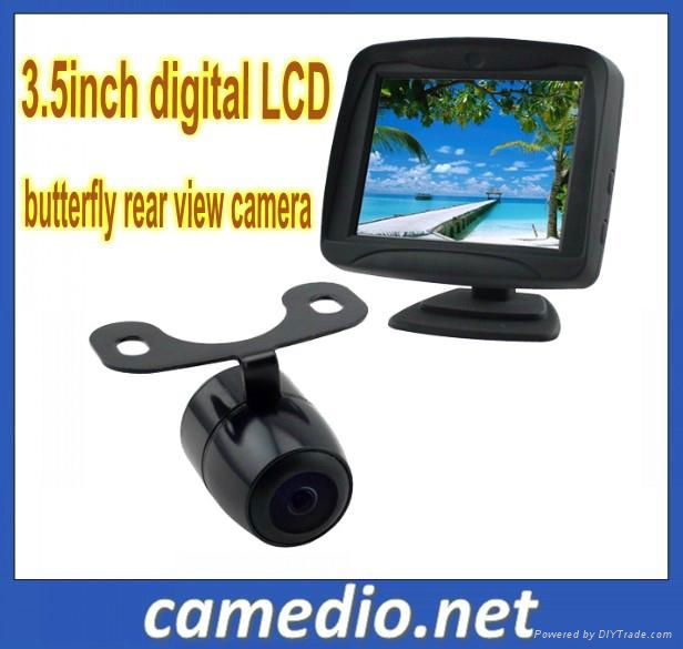 3.5inch digital car rear view reversing system,car monitor with reverse camera 